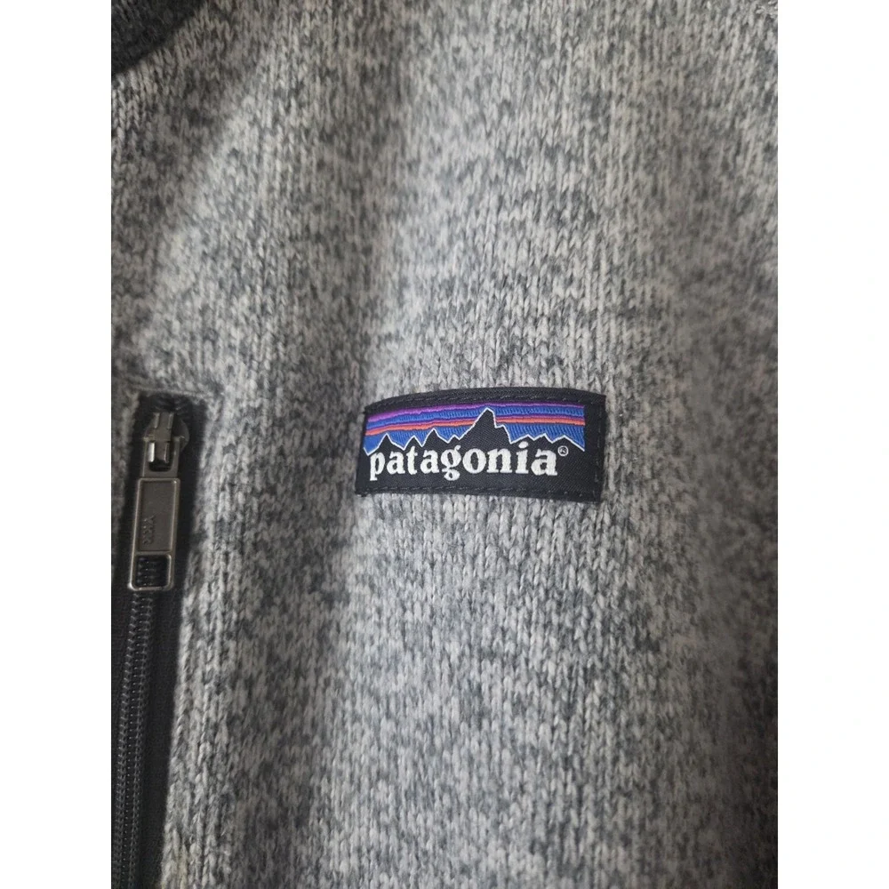 Patagonia Better Sweater 1/4 Zip Mens Large Forage Gray Pullover Outdoors